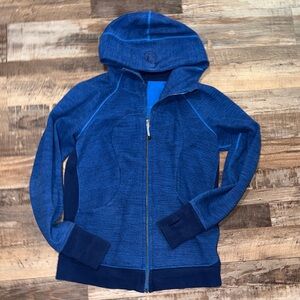 Lululemon Royal Blue Full-Zip Hoodie Jacket